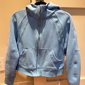 Ladies full zip Lululemon scuba hoodie